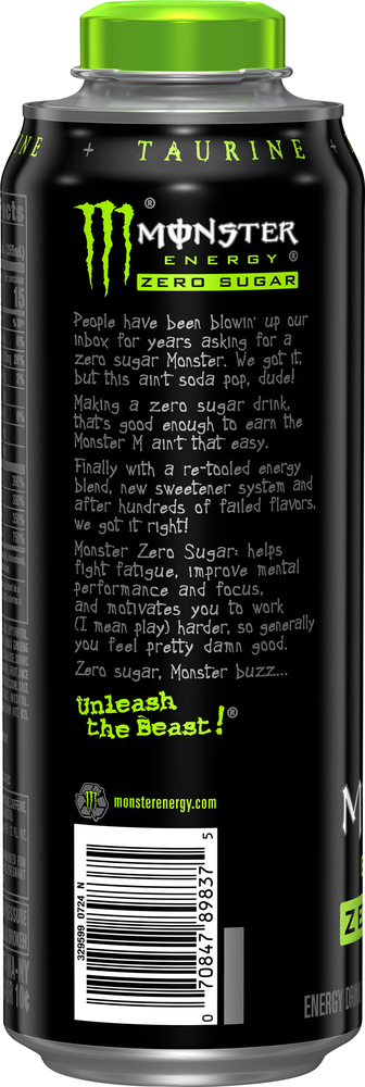 Monster Energy Zero Sugar