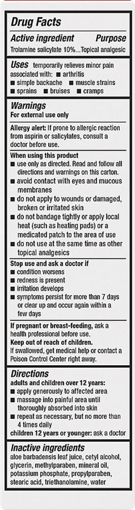 Aspercreme Pain Relief Cream, Max Strength, Original