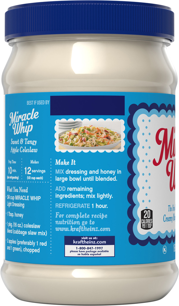 Miracle Whip Light Dressing