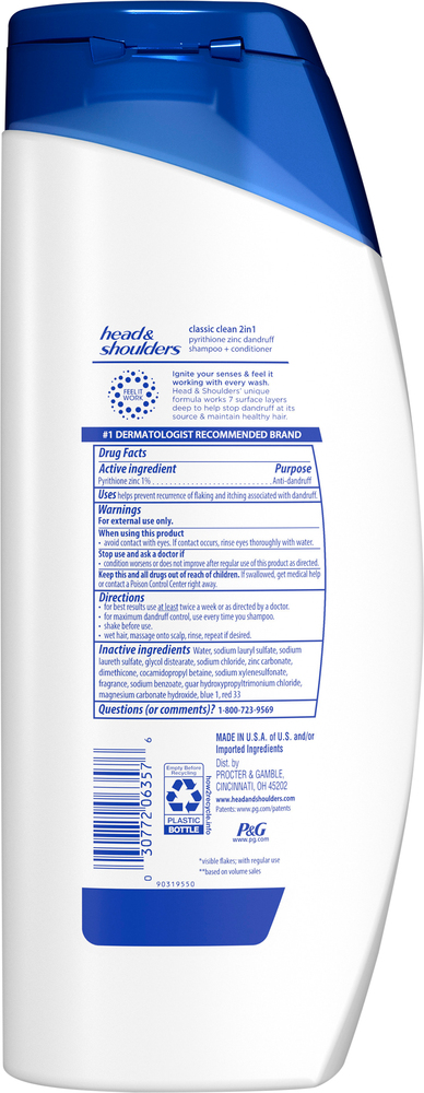 Head & Shoulders 2 in 1 Classic Clean Shampoo + Conditioner