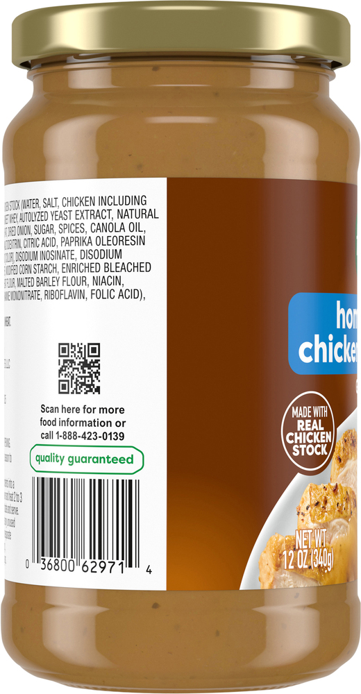 Food Club Gravy Homestyle Chicken Jar