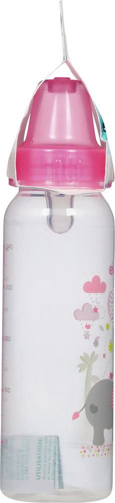 Evenflo Feeding Bottle, Standard, Classic Prints, 0M+, 8 Ounce
