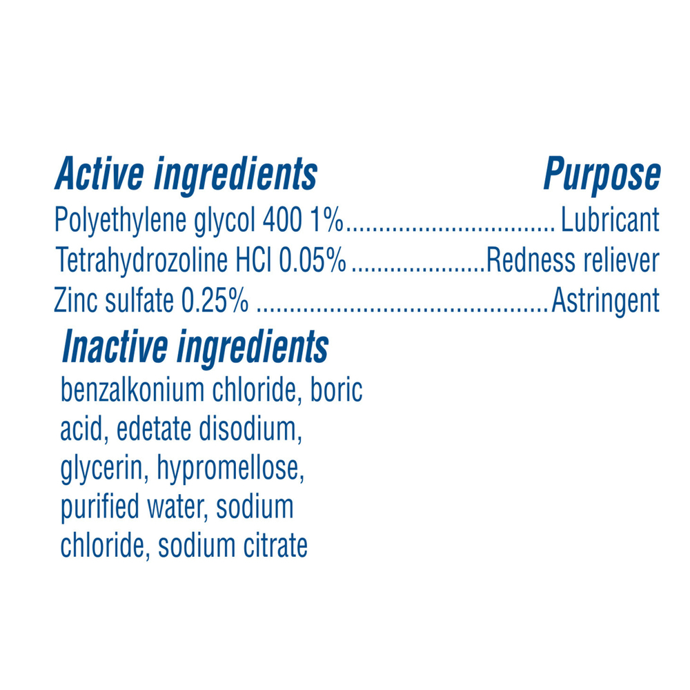 Visine Red Eye, Total Comfort, Multi-Symptom