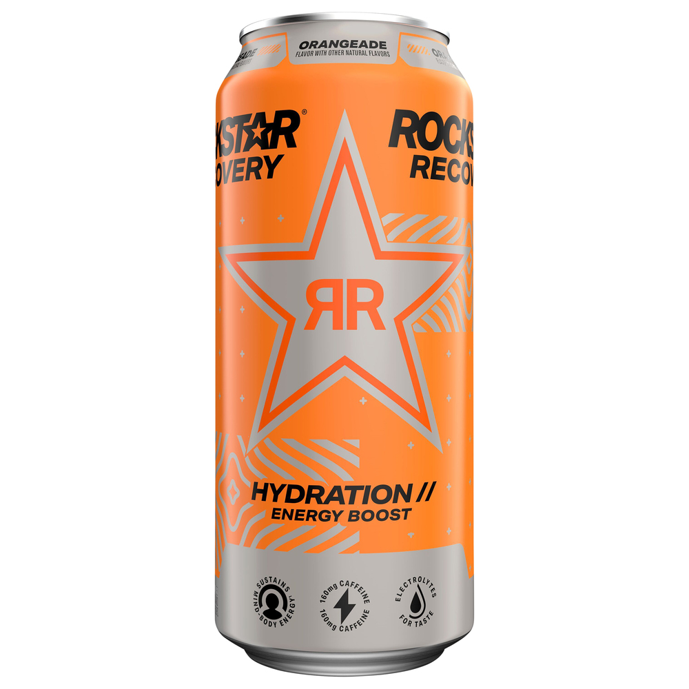 Rockstar Recovery Orangeade Energy Drink