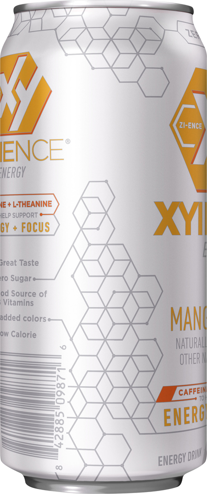 Xyience Energy Drink, Zero Sugar, Mangoguava