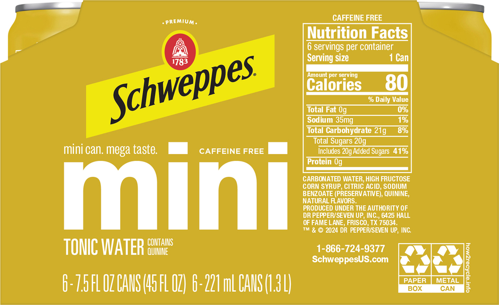 Schweppes Mini Tonic Water
