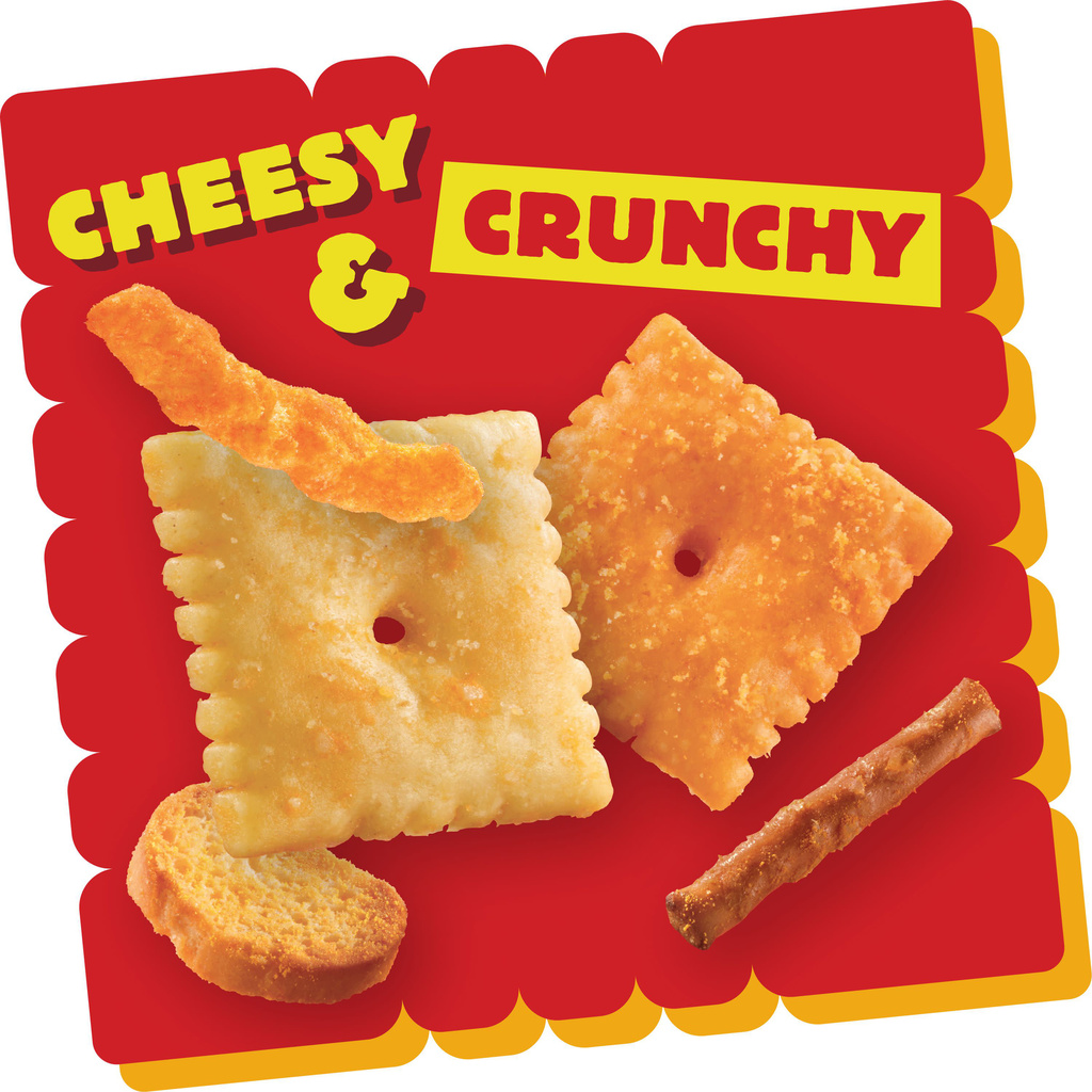 Cheez-It Baked Snack Mix, Double Cheese