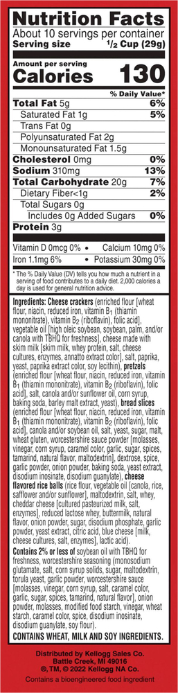 Cheez-It Baked Snack Mix, Classic