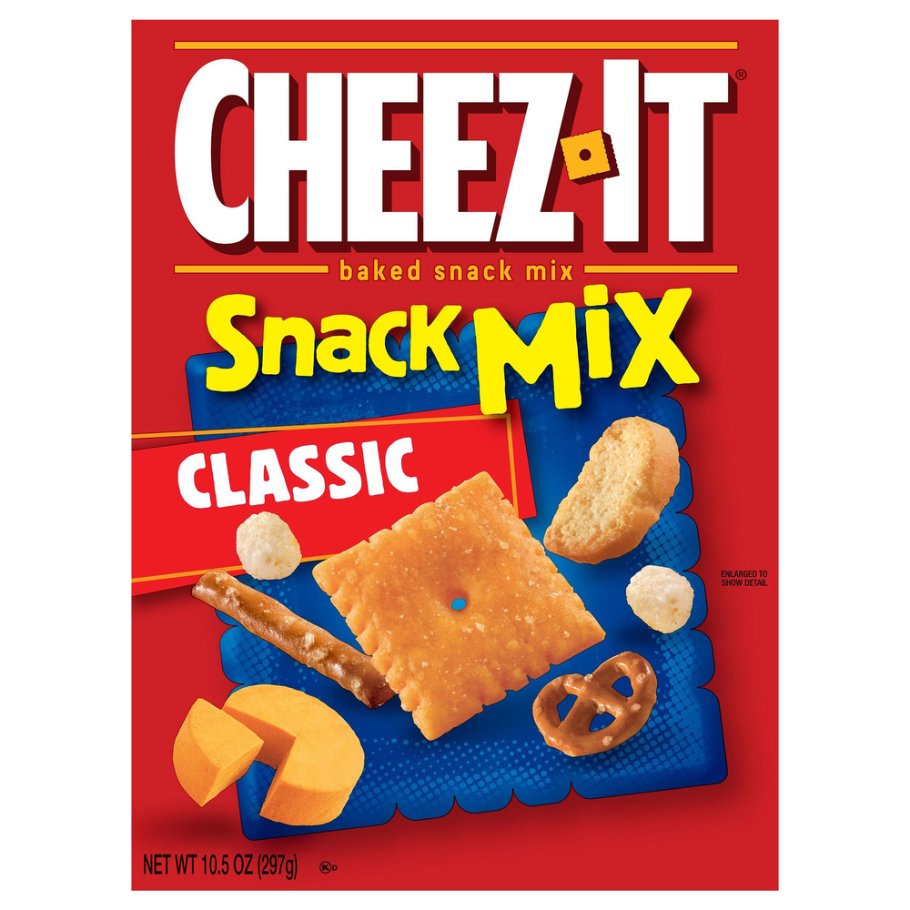 お菓子飯 Cheez-It Baked Snack Mix, Classic