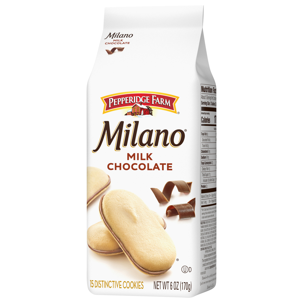 希少MilanoCollection2013 Pepperidge Farm Milano Milk Chocolate Distinctive Cookies