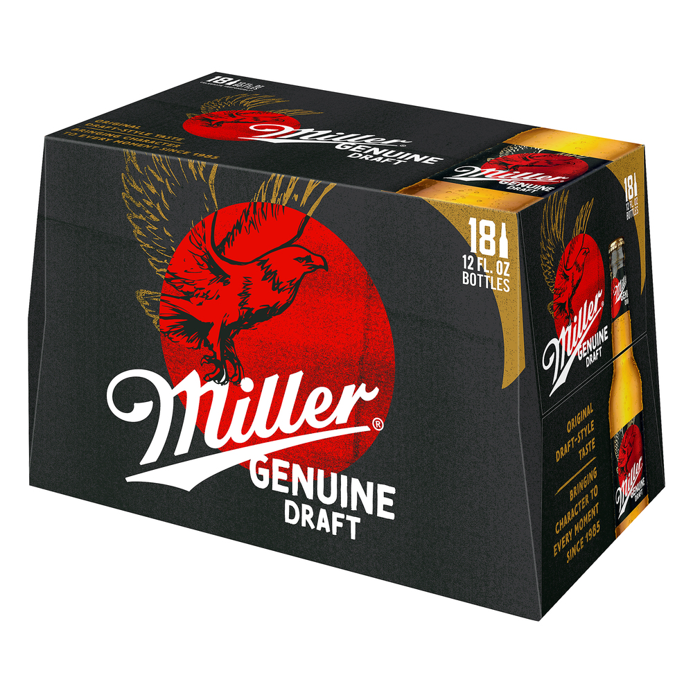 Miller Genuine Draft Beer, Original, 18 Pack