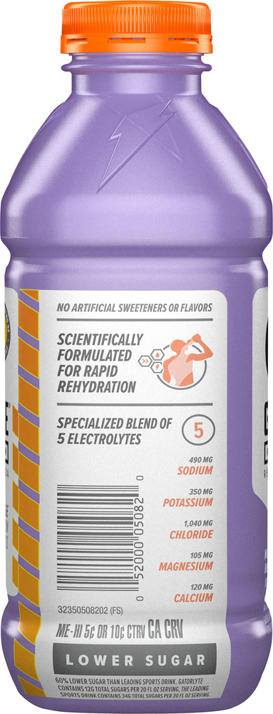 Gatorlyte Rapid Rehydration Mixed Berry Electrolyte Beverage