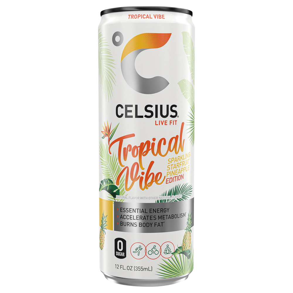 Celsius Live Fit Tropical Vibe Energy Drink