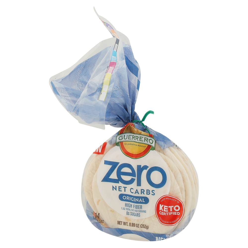Guerrero Zero Net Carbs Original Tortillas