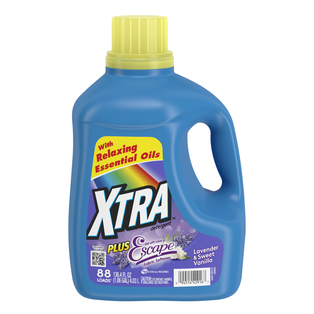 Xtra Plus Escape Detergent, Lavender & Sweet Vanilla