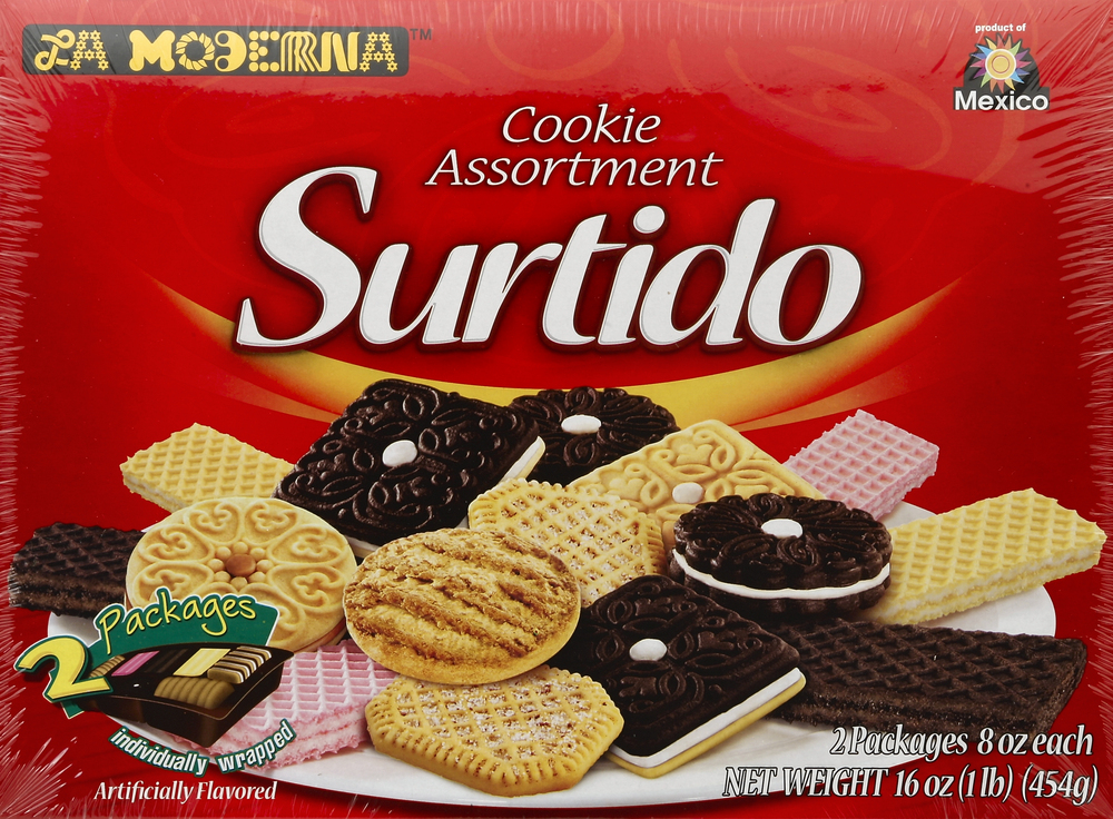 La Moderna Cookie Assortment, Surtido