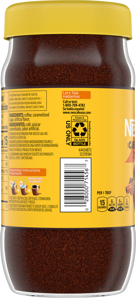 Nescafe Cafe de Olla Cinnamon-Canela Instant Coffee Beverage