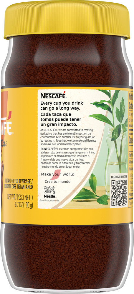 Nescafe Cafe de Olla Cinnamon-Canela Instant Coffee Beverage