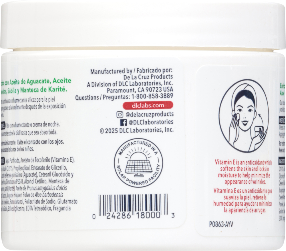 De La Cruz Vitamin E Cream