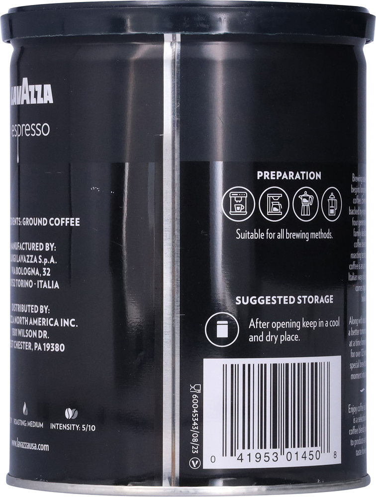Lavazza Ground Medium Espresso Coffee